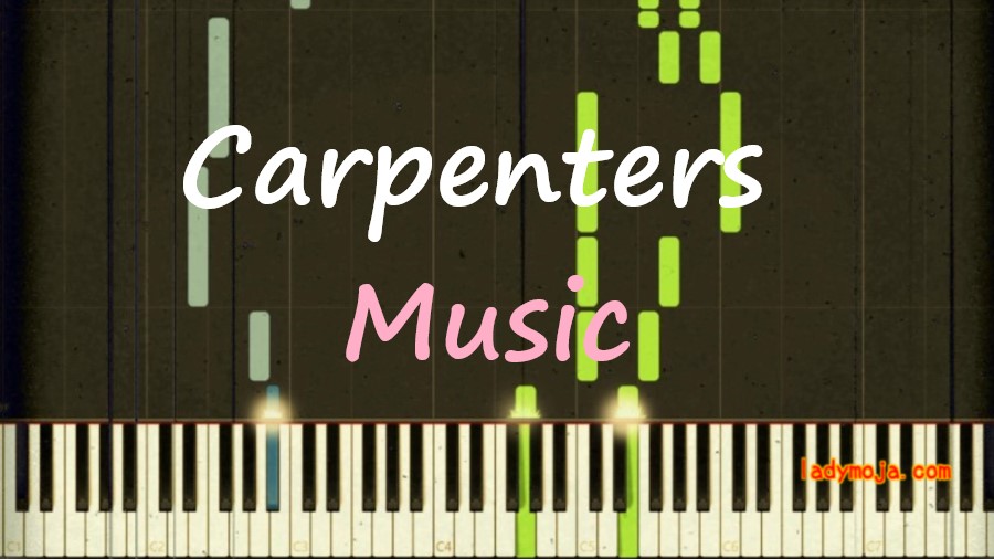 カーペンターズのピアノ音楽